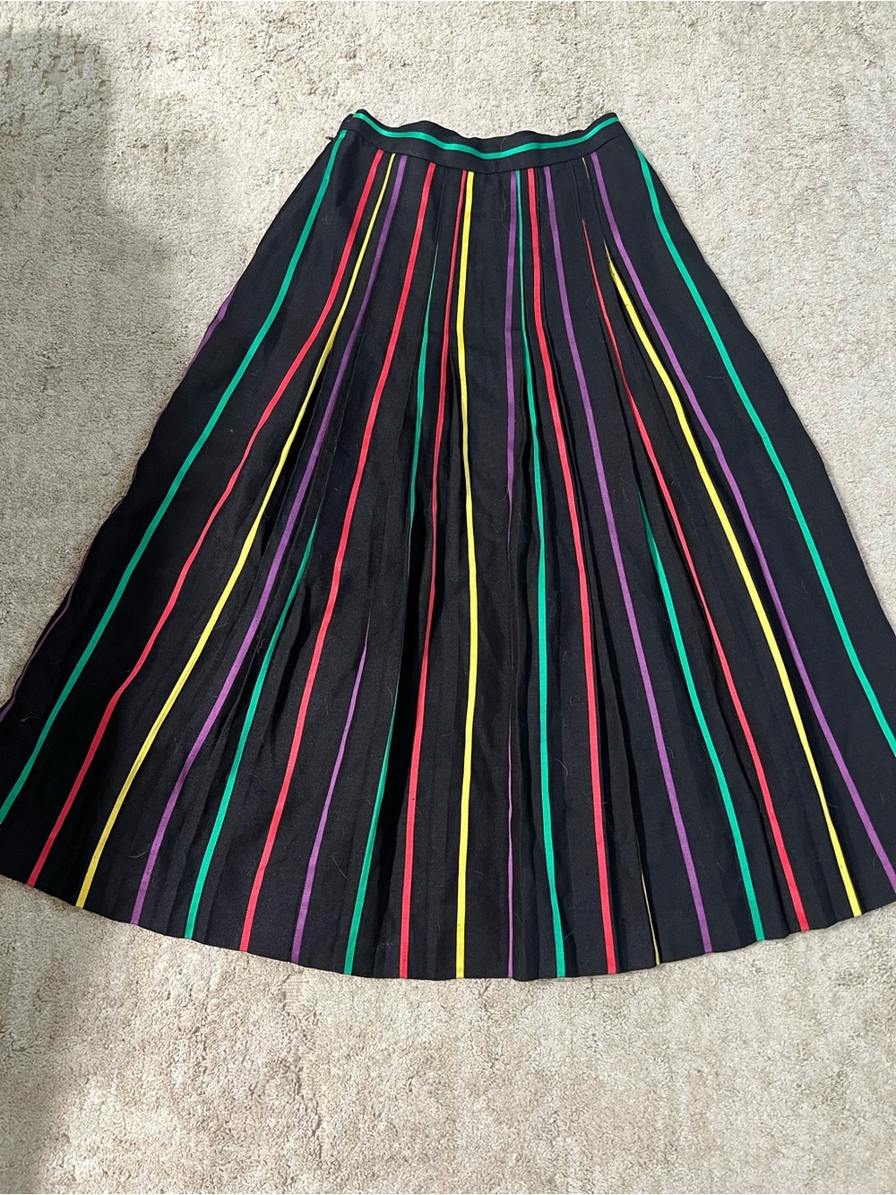 Vintage ribbon skirt